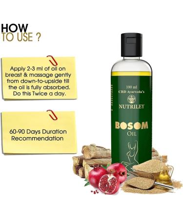 Breast oil with Jhau/Bahugranthika Gambhari Inderjo/Kaling Ashwagandha Triputifal - Buy Online on GoSupps.com
