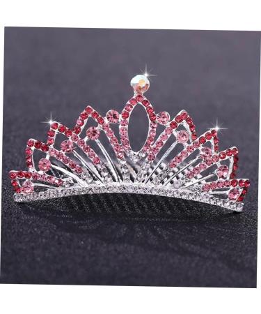 Beaupretty Kids princess Photo Shooting Tiara queen tiara girls rhinestone tiara girls headband Girl Birthday kids tiara comb girl hair jewelry Mini Tiara Korean hairpin girl Queen - Buy Online on GoSupps.com