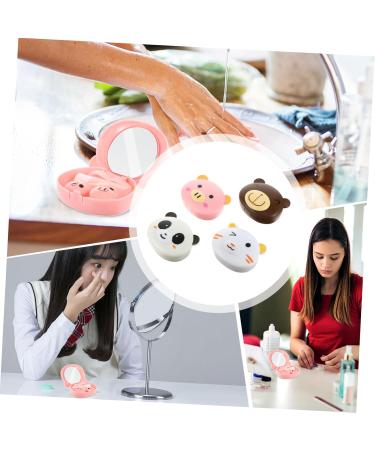 Healeved 8 STK Contact Lens Travel Set - Organizer Case Care Container Tweezers & Bracket | Perfect for Eye Lens Storage - Buy Online on GoSupps.com