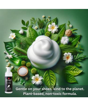 Renapur Trainer & Shoe Cleaner everyday cleaner for your boots shoes & trainers. daily maintanence and refresh. Easy to use foam cleaner (150ml) - Buy Online on GoSupps.com