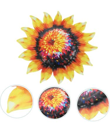 CORHAD Sunflower Wall Decoration Hanging Decor Dining Room Wall Decor 3d Wall Sticker The Flowers Iron - Buy Online on GoSupps.com