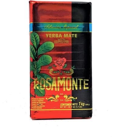 Rosamonte Especial Yerba Mate 1kg (With Stems) - Premium Quality and Flavorful Blend - Buy Online on GoSupps.com