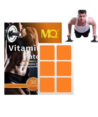 Patch De Vitamine B12 Patchs De Vitamines Patchs D' nergie B12 Auto-adh sifs Pour L'approvisionnement Quotidien Patchs B12 Efficaces Et S Am liorent La M moire De Mise Au Point Et Le M lange B1