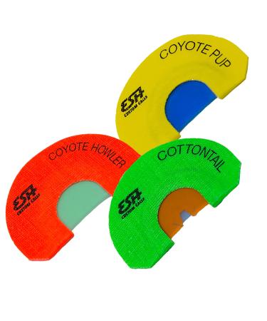 ESH Coyote Call, Reed Coyote Calls for Hunting, Diaphragm Call for Coyote Hunting, Predator Calls for Coyote Hunting, Coyote Mouth Calls, Coyote Hunting Calls for All Hunters, Coyote Hunting Gear Combo Pack - Buy Online on GoSupps.com