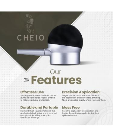 Premium Hair Fiber Spray Pump Applicator for Effortless Hair Thickening - International Shipping Available - Buy Online on GoSupps.com