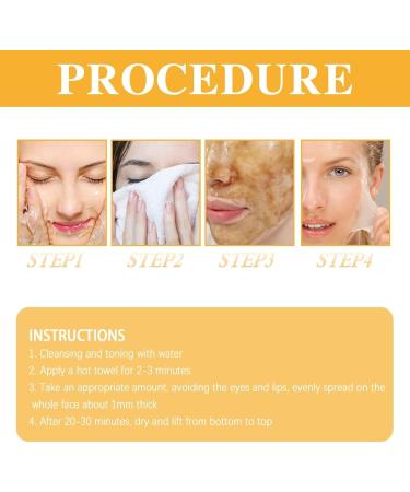 Rejuvenating Honey Tear-Off Mask Honey Nourishing Muscle Tearing Mask Honey Peel-Off Mask Rejuvenating Deeply Cleans Moisturizing Mask Anti-Aging Peel-Off Mask To Reduce Winkles - Buy Online on GoSupps.com