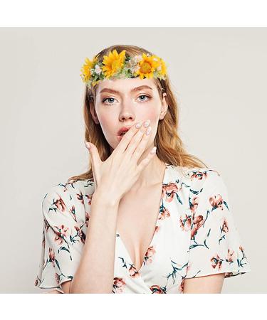 Beaupretty Wedding Garland Headband - Floral Headpiece for Bridal Elegance - Buy Online on GoSupps.com