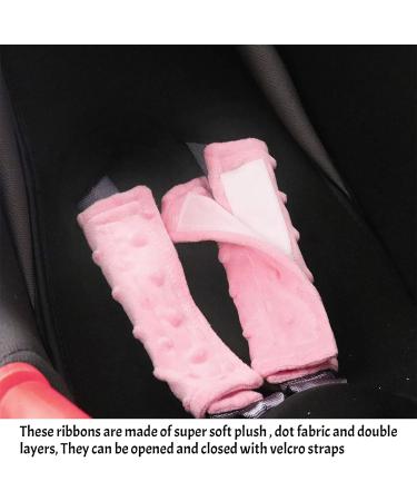Baby Stroller Head Support Pillow for Pushchair Buggy Pram Infant Car Seat Headrest Neck Support Pads Head Protection Pillow Newborn Lounger Bed Pillow for Sleeping Pink - Buy Online on GoSupps.com