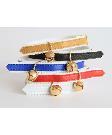 Personalised Custom Cat Kitten Collar | Laser Engraved Pet Name ID Tag (Silver) - Buy Online on GoSupps.com