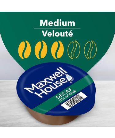 Tassimo Maxwell House Decaffeinated Coffee Single Serve T-Discs 110g (5 Boxes of 14 T-Discs) & Nabob Latte Coffee Single Serve T-Discs 263g (5 Boxes of 8 T-Discs) COFFEE + COFFEE - Buy Online on GoSupps.com