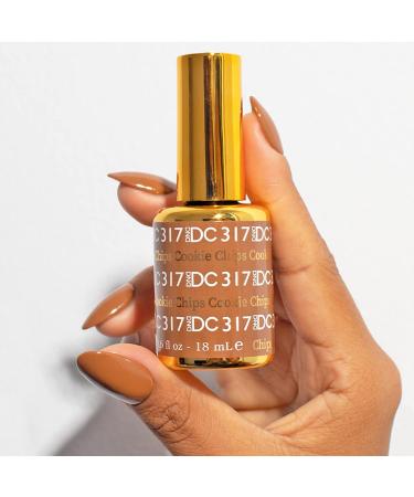 DND DC Gel Polish Set - Brown Gel & Nail Polish Combo - 317 Cookie Chips - 0.5 Fl Oz - Buy Online on GoSupps.com
