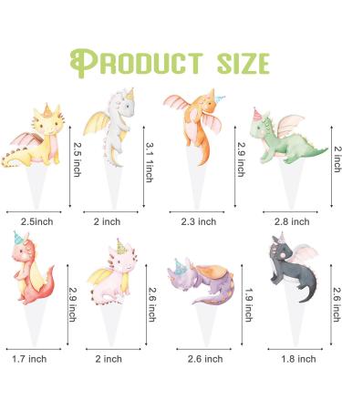 Dragon Baby Shower Cupcake Toppers - Buy Online on GoSupps.com