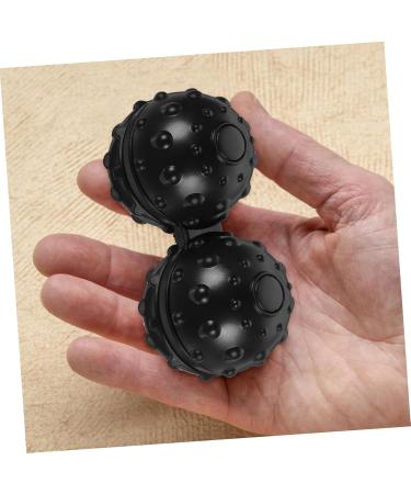 Beaupretty 2-St Body Massage Device - Rattan Double Lacrosse Ball & Yoga Balls for Muscle Relief | International Shipping - Buy Online on GoSupps.com