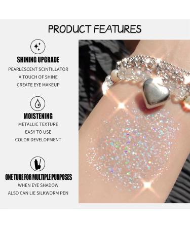 Erinde Liquid Glitter Eyeliner #05 - Waterproof Metallic Shadow Liner | Highly Pigmented & Long-Lasting | Perfect for Women - Buy Online on GoSupps.com