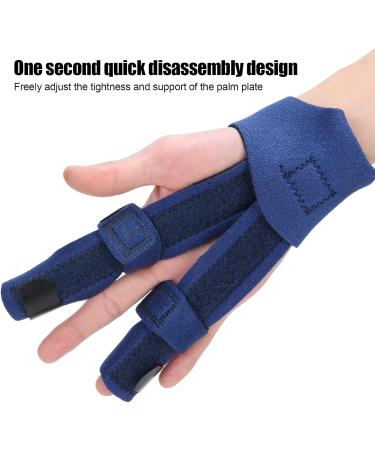 ZJchao Finger Splint - Comfortable Finger Brace for Pain Relief & Support | Broken Fingers Sprains Arthritis Tendonitis | Left/Right Hand - Buy Online on GoSupps.com