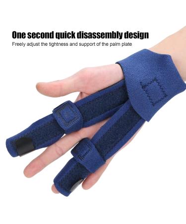YUYTE Two Fingers Splint - Adjustable Support Brace for Broken Fingers Injuries Arthritis & Pain Relief | International Shipping - Buy Online on GoSupps.com