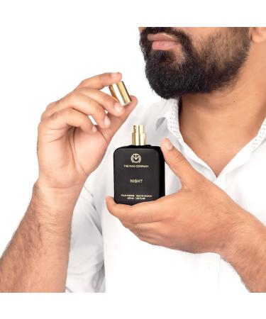 The Man Company Night Perfume for Men - 50ml | Premium Long Lasting Fragrance | Citrusy Exotic & Woody | Gift For Men | Date Night Body Spray - Buy Online on GoSupps.com