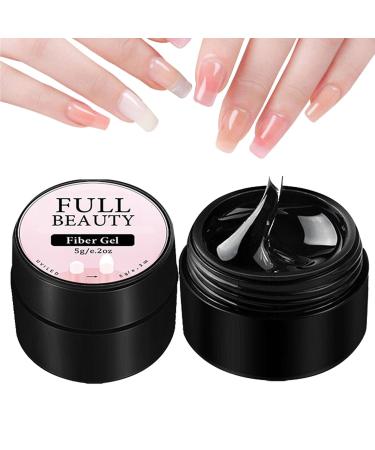 Hard gel builder for nails gel builder for nails gel nail extension gel-nail strengthening clear nail extension gel nail strengthening nail art manicure for beginners