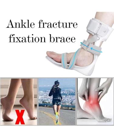 Buy Large Left Ankle Brace Support for Foot Drop Achilles Tendinitis & Joint Sprains - Optimal Rehabilitation & Protection for Men & Women | International Shipping Available - Buy Online on GoSupps.com