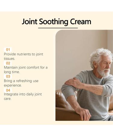  G n rique Joint Cream | 50g Body Relief - Soothing Massage Cream for Knees Back Neck Arms and Feet | For Adults and Seniors Comfort - Buy Online on GoSupps.com