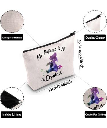 BAUNA Patronus Gift - Cartoon Character Lovers Zipper Pouch Makeup & Pencil Bag for Fans - Buy Online on GoSupps.com