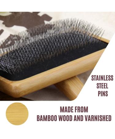 Woolbuddy Wool Carders Large - 2 pcs Hand Carders for Wool, Needle Felting Tools, Slicker Brush for Dogs - Spinning, Weaving, Carding Brushes - Buy Online on GoSupps.com