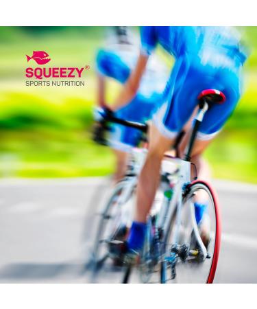 Squeezy Energy Drink ISO Powder - 650g Orange | Isotonic Sports Drink for Training & Competition | Energy Electrolytes Potassium & Sodium - Buy Online on GoSupps.com