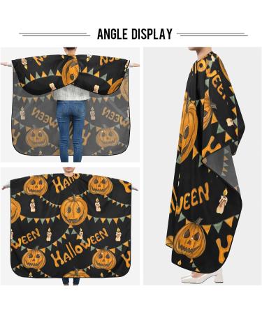 Waterproof Cheetah Barber Cape - Unisex Hair Cutting Bib for Men | Halloween13 Haircut Accessories - Buy Online on GoSupps.com