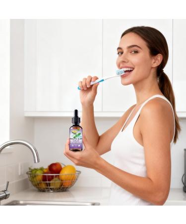 Gouttes de nettoyage des dents soin durable solution de r paration des dents avec flacon de 60 ml bouche s che avec formule douce gouttes de soin pour adultes personnes g es adolescents - Buy Online on GoSupps.com