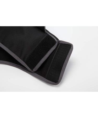 RC Gearpro Waterproof Fleece Cold Weather Pet Vest - Reflective Stripes for Small & Medium Dogs (XL Black) | Buy Winter Coat Online - Buy Online on GoSupps.com