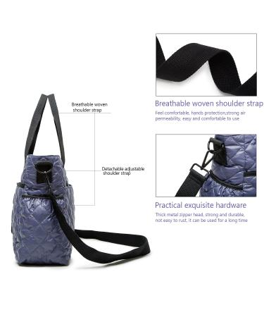 Royalfair Baby Diaper Pocket - Small Travel Messenger Bag with Insulating Bag & Hook (40x28x12.8 cm Violet) | Best International Shipping - Buy Online on GoSupps.com