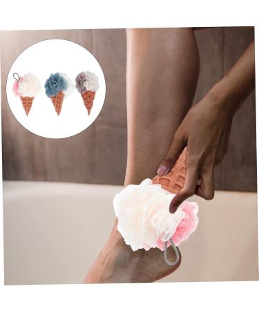 Buy Housoutil Bath Ball Scrubber & Shower Puff | Durable Body Scrubbers in Assorted Colors for Spa & Bath - Buy Online on GoSupps.com
