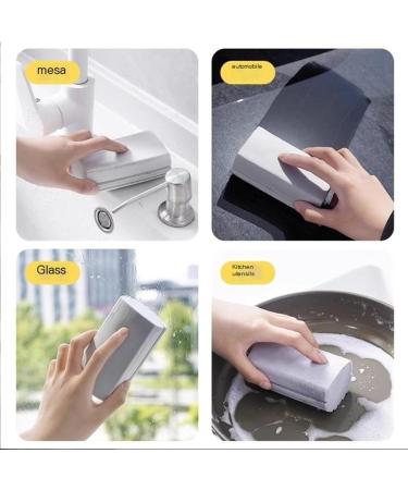 Cleaning Cotton Kitchen Non-Stick Oil Cleaning Sponge Block Wash Handstand Absorbent Cleaning Cotton Sponge Wipe Household Sponge Block 6 Pieces - Buy Online on GoSupps.com