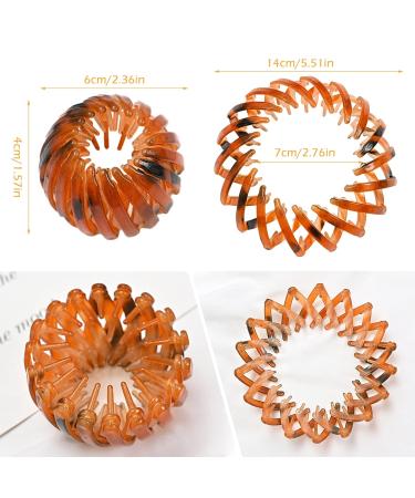 Buy Mlloaayo Horsetail Buckle Balls Hair Clip - Stylish Birds Nest Hair Ornaments in 4 Colors | International Shipping Available - Buy Online on GoSupps.com