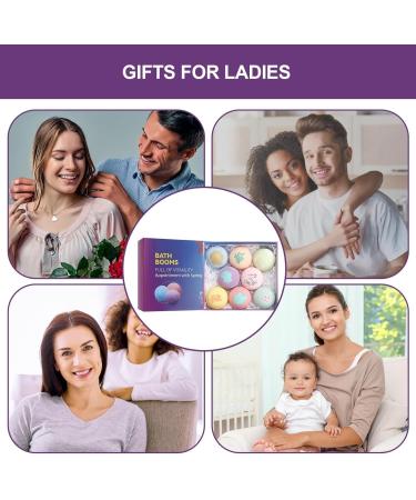 Shower Bombs Aromatherapy 8 Natural Sea Salt Spa Bombs Moisturizing Shower Steamers Aromatic Shower Fizzies Fragrant Shower Tablets for Bubble Spa Bath - Buy Online on GoSupps.com