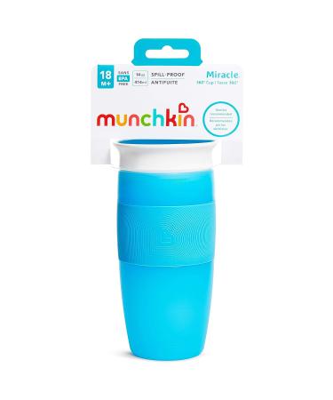 Munchkin  Miracle  360 Toddler Sippy Cup  14 Ounce  Blue - Buy Online on GoSupps.com