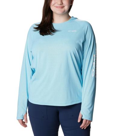 Columbia Women's Tidal Deflector Hoodie XX-Large - Riptide Blue - Buy Online on GoSupps.com
