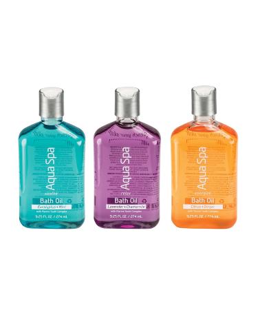 Aqua Spa Energize Bath Oil - 9.25 fl oz | Revitalizing Aromatherapy for Ultimate Relaxation - Buy Online on GoSupps.com