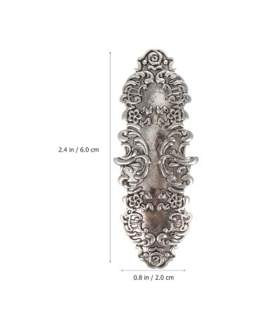 Lurrose Celtic Knots Hair Clips - 2 Retro Silver Hairpins for Women & Girls | International Shipping - Buy Online on GoSupps.com