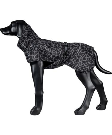 Rukka Pets Hayton Warm Raincoat for Dogs - Waterproof Black Dog Coat Size 40 - Buy Online on GoSupps.com
