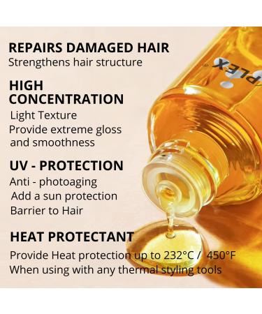 Bonding Oil No 7 - Best Bond Restoring Hair Oil | Molecular Hair Repair Treatment | Heat Protectant & Frizz Control | 50ml - International Shipping Available - Buy Online on GoSupps.com