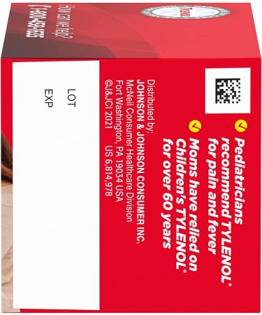 Children's Tylenol Chewables 160mg Acetaminophen | Grape Flavor 24 ct - Pain & Fever Relief - Buy Online on GoSupps.com