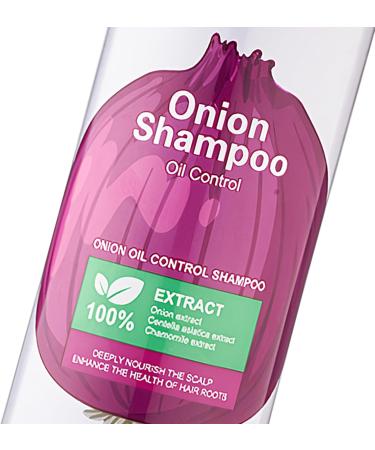 Shampoing contr le de l'oignon nettoyant nourrissant pour cheveux fra cheur longue dur e shampoing avec nettoyage en profondeur soin pour cheveux secs gras fins grossiers raides boucl s prod - Buy Online on GoSupps.com