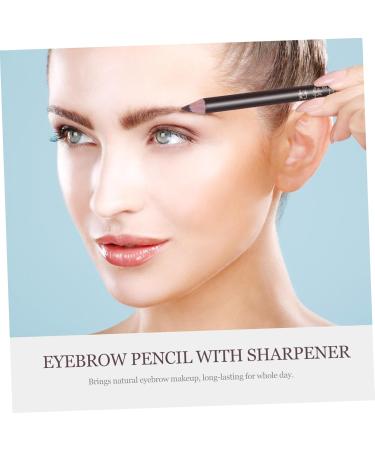 VINTORKY 8pcs Eyebrow Pencil Black Lead Pencils Makeup Sharpener Pencil Wooden - Buy Online on GoSupps.com