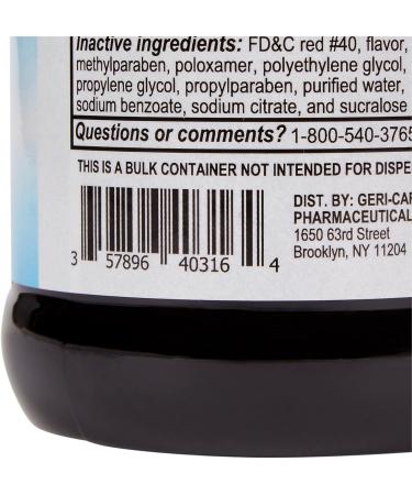 McKesson Geri-Care Docusate Sodium Liquid 50mg 16 fl oz - Stool Softener Laxative - 1 Bottle - Buy Online on GoSupps.com