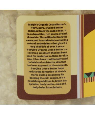 Buy Raw Cocoa Butter 1 lb - Non-GMO Vegan & Halal - Premium Quality for Baking & Skin Care - Buy Online on GoSupps.com