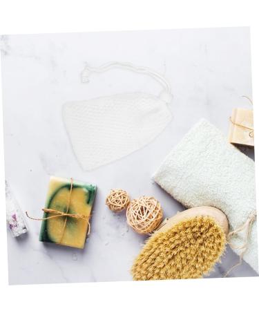 Mikinona 2 Pcs Soap Bag Exfoliating Soap Pouch Bathing Soap Travel Organizer Bags Body Sponges Soapdish Nylon - Buy Online on GoSupps.com