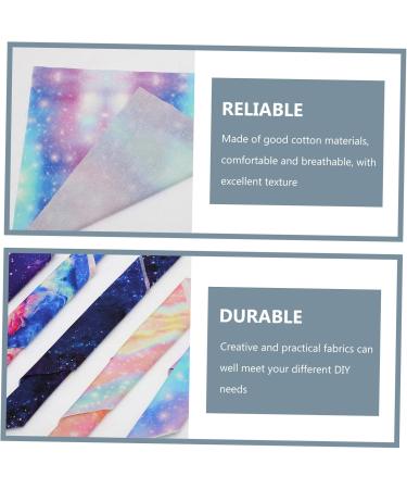 Operitacx 5pcs Handade Cloths Supplies Handmade Sewing Works Fabrics Cotton Beautiful Clothing Patch 0.01X50X50CM As Shown - Buy Online on GoSupps.com