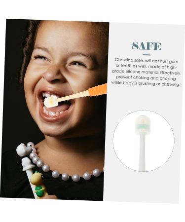 Shop Watiifufu 2-Piece 360 Silicone Baby Toothbrush Set - Ultimate Oral Care for Kids - Buy Online on GoSupps.com