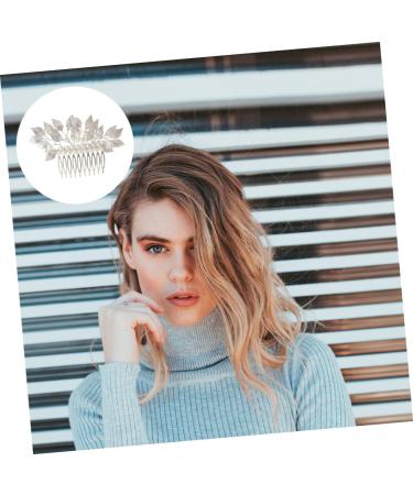 DOITOOL Hair Accessories Wedding Hair Clips for Brides Hair Clip Combs Rhinestone Hair Clip Wide Teeth Combs Bride Comb Bridal Hair Comb Gold Hair Pin Tiara Zinc Alloy Delicate - Buy Online on GoSupps.com